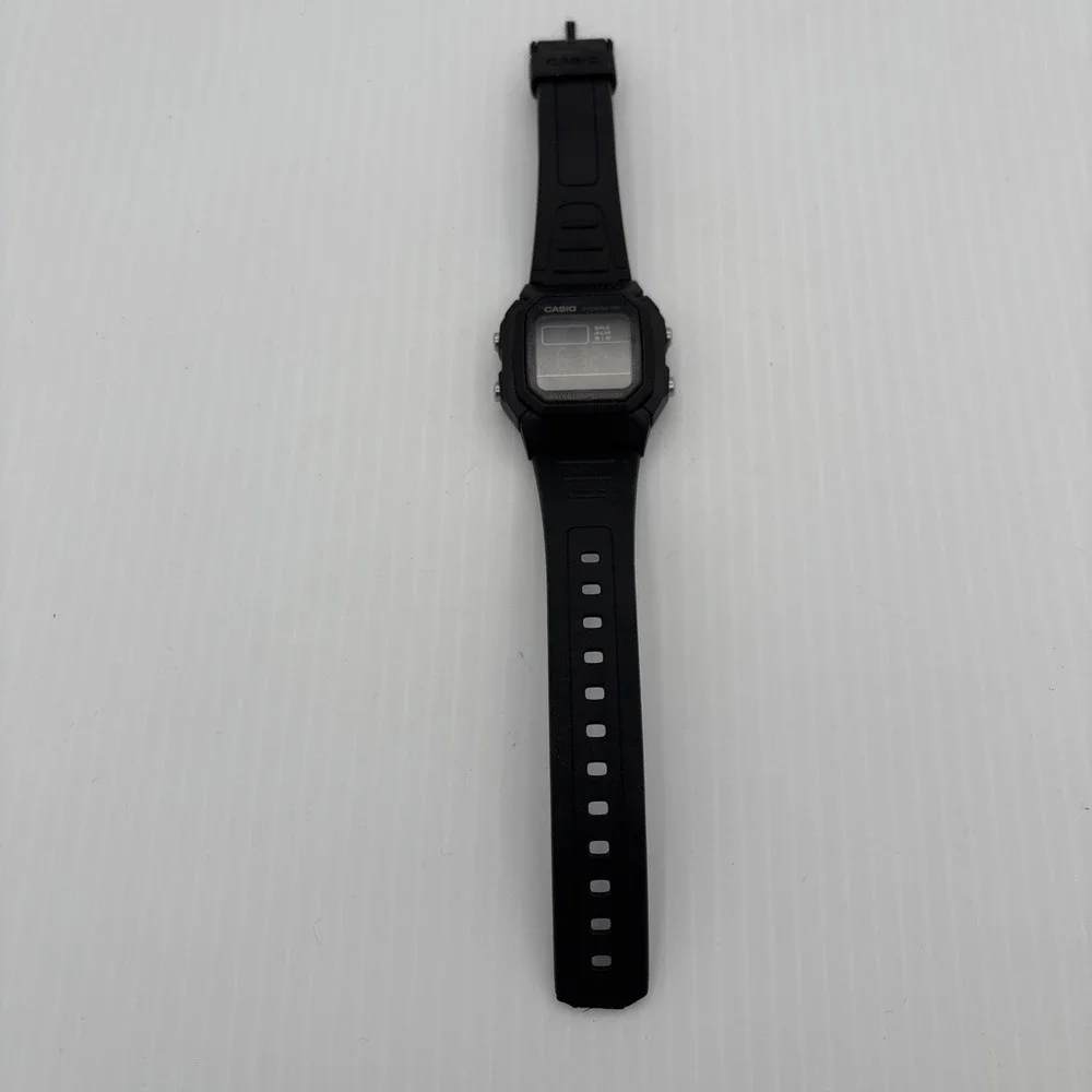 Men's Casio W-800H 3240 Alarm Chronograph Watch. New Battery. Cleaned Since Pics